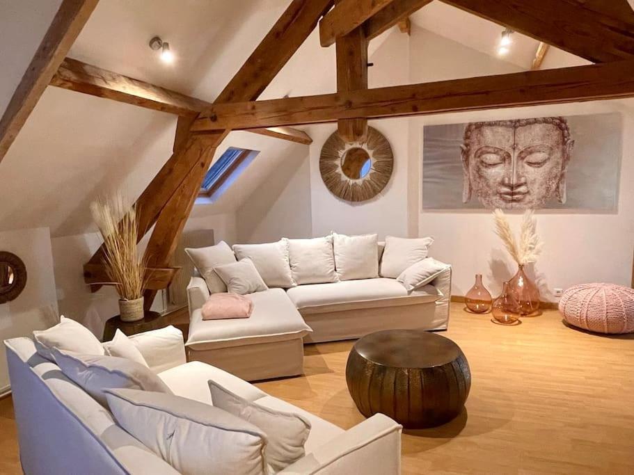 Suites Mana - La Perle Des Isles , Superbe Maison Art Deco Avec Balneotherapie Rethel Esterno foto