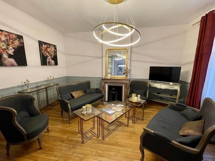 Suites Mana - La Perle Des Isles , Superbe Maison Art Deco Avec Balneotherapie Rethel Esterno foto