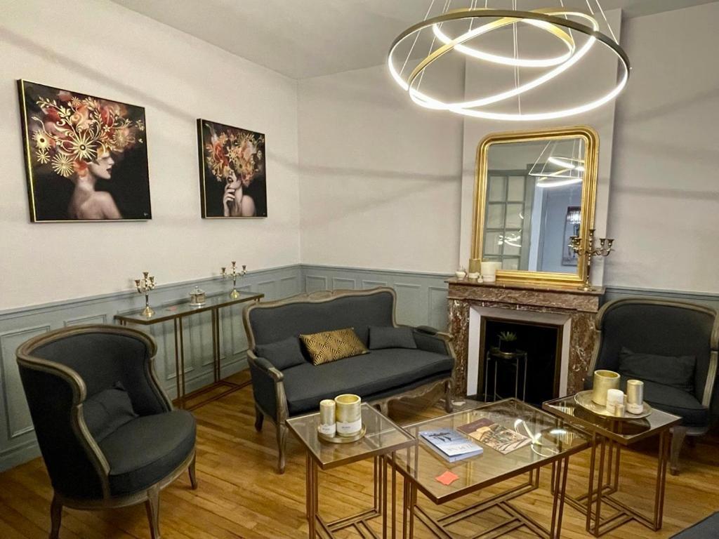 Suites Mana - La Perle Des Isles , Superbe Maison Art Deco Avec Balneotherapie Rethel Esterno foto